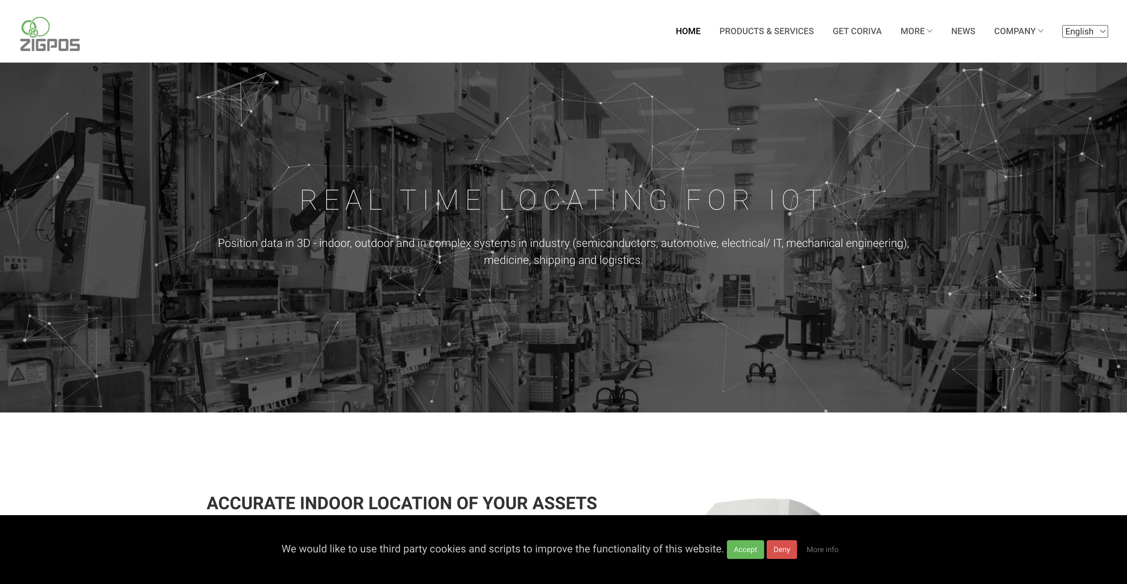 ZIGPOS Webpage